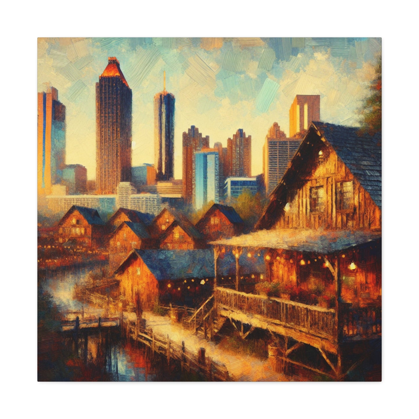 Southern Splendor Unveiled - Canvas