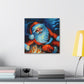 Santa Claus Returns Home - Canvas