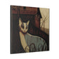 Cat of the Barn - Canvas