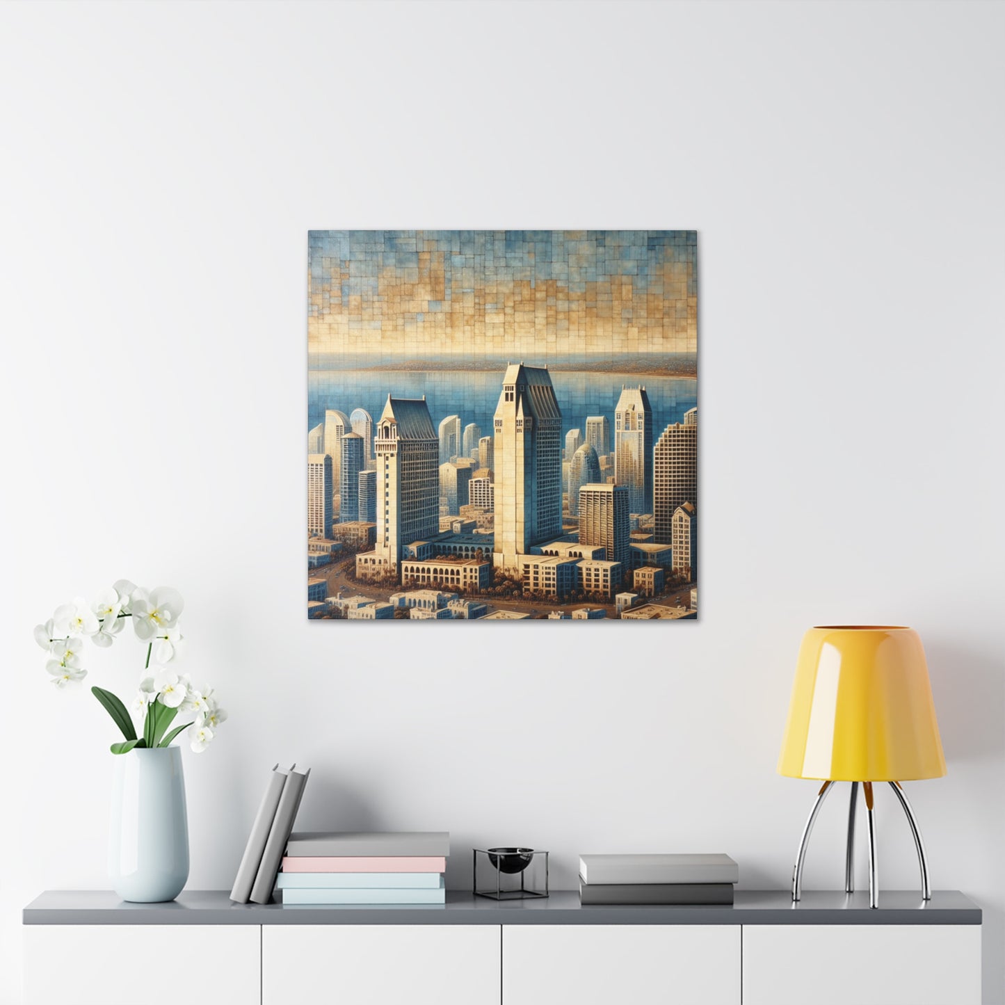 "Seaside Symphony: San Diego" - Canvas