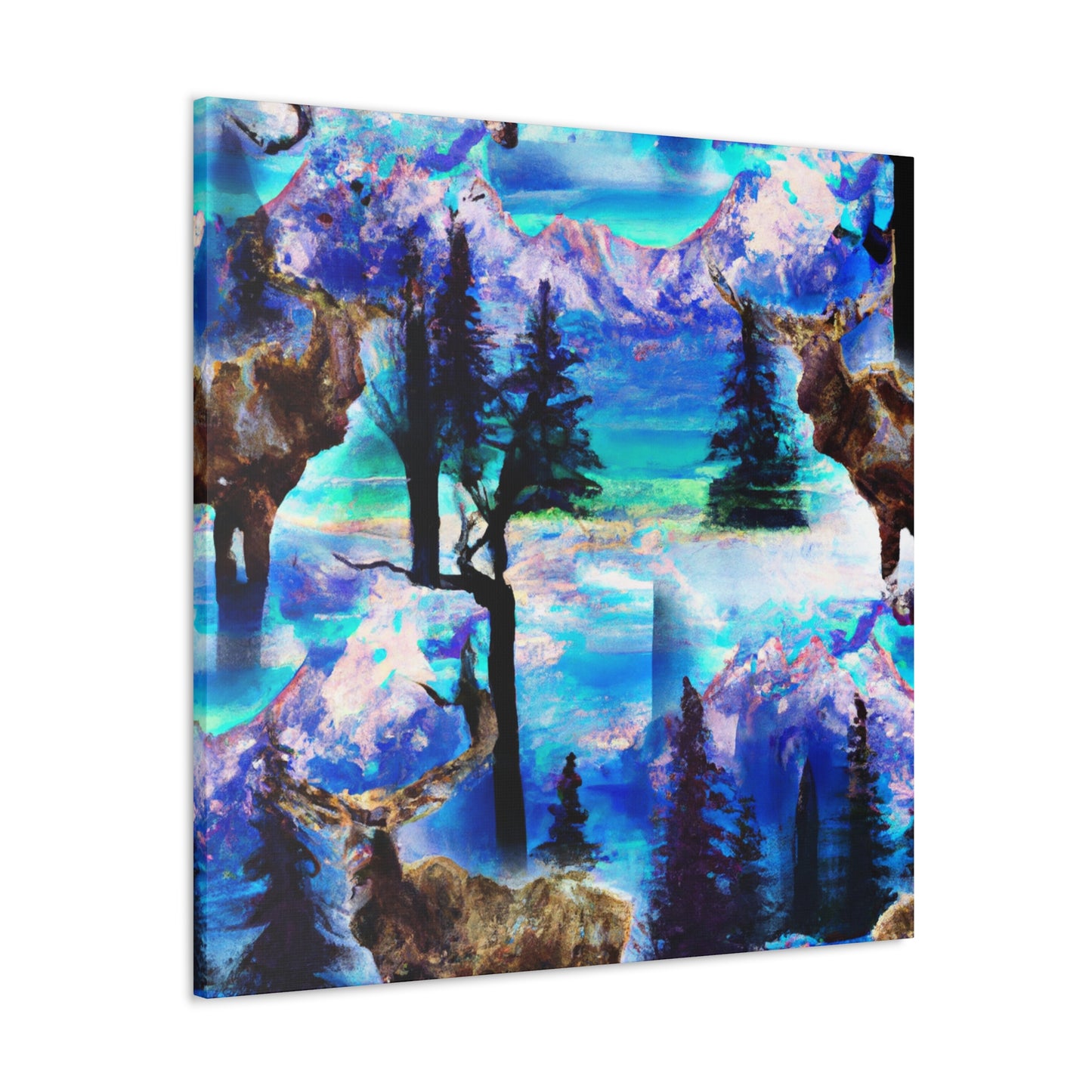 Elk of the Cosmos - Canvas