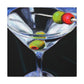 "Martini: Impact of Glass" - Canvas