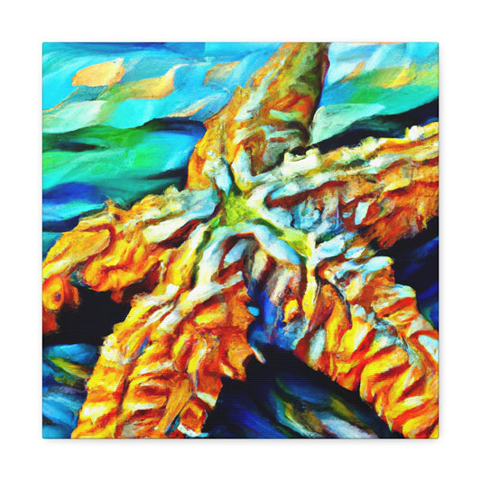 "Starfish in Starlight" - Canvas