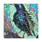 European Starling Impression - Canvas