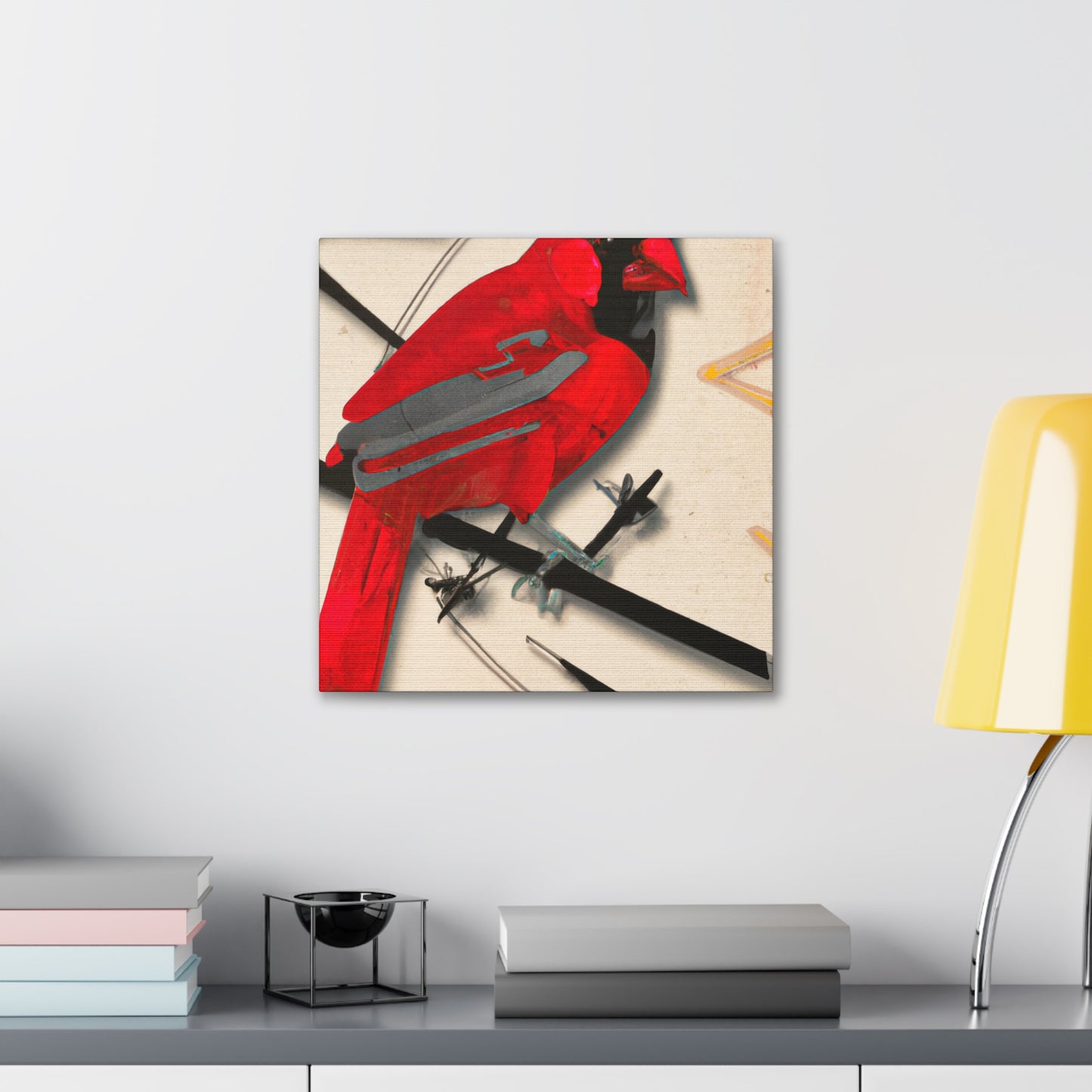 Northern Cardinal Delight - Canvas