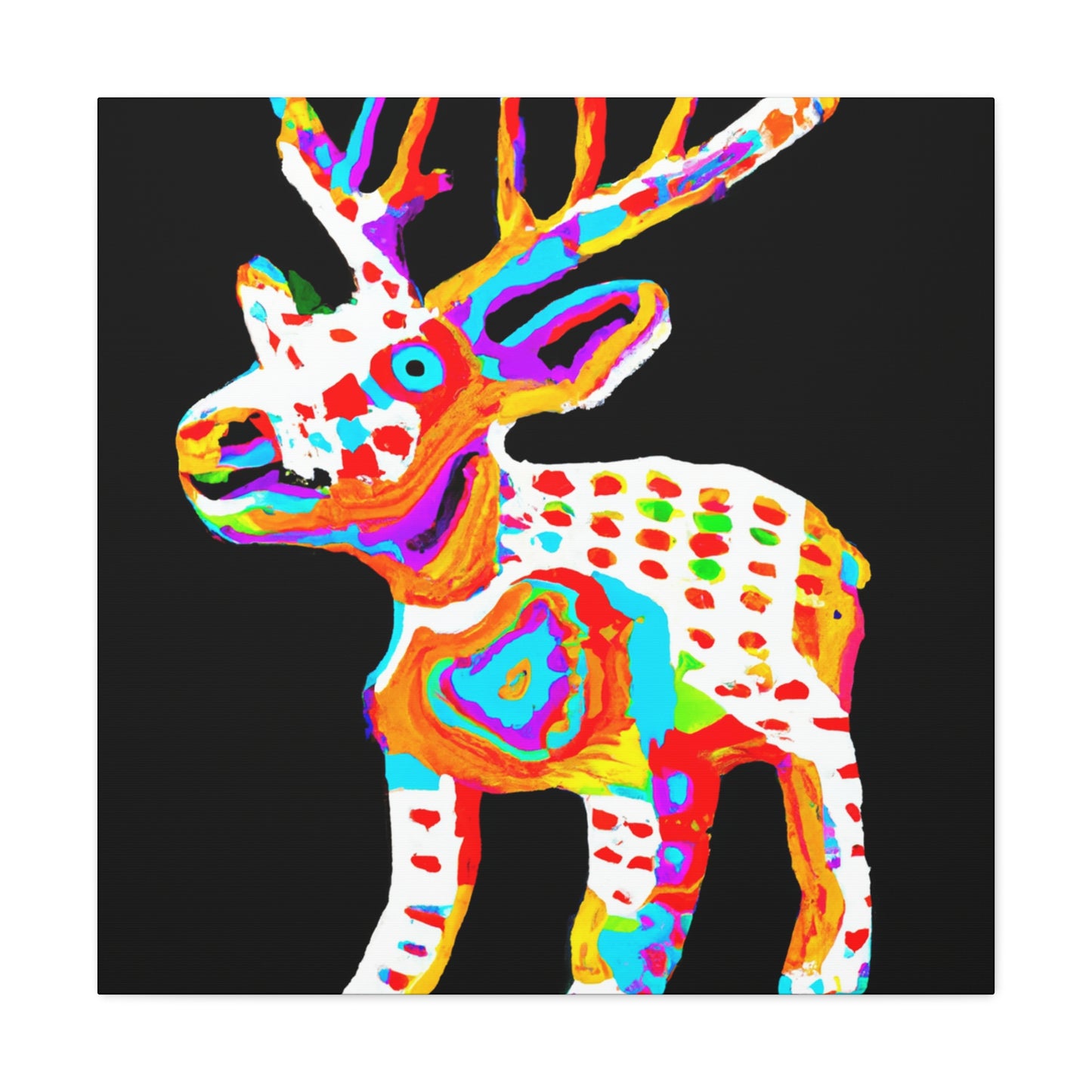 Reindeer Pop Artistry - Canvas