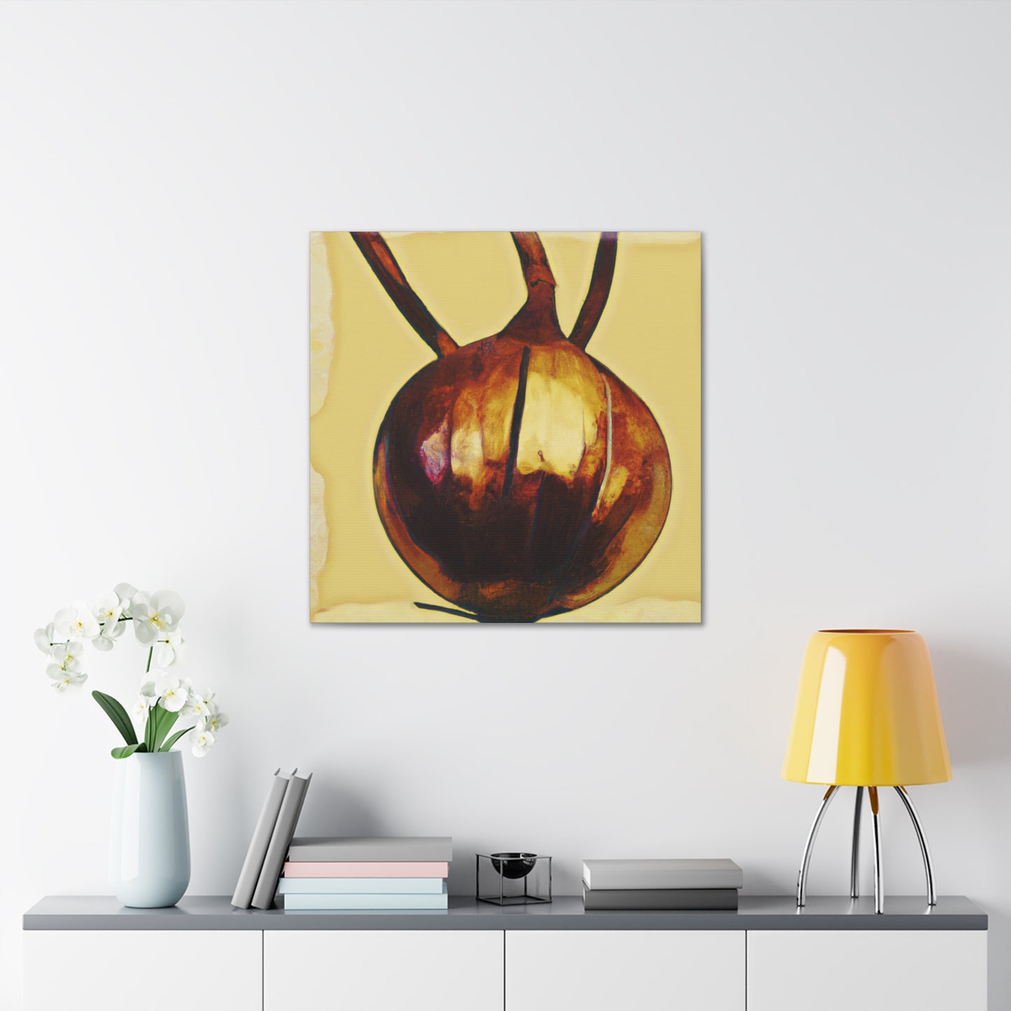 "Onion's Unbounded Beauty" - Canvas