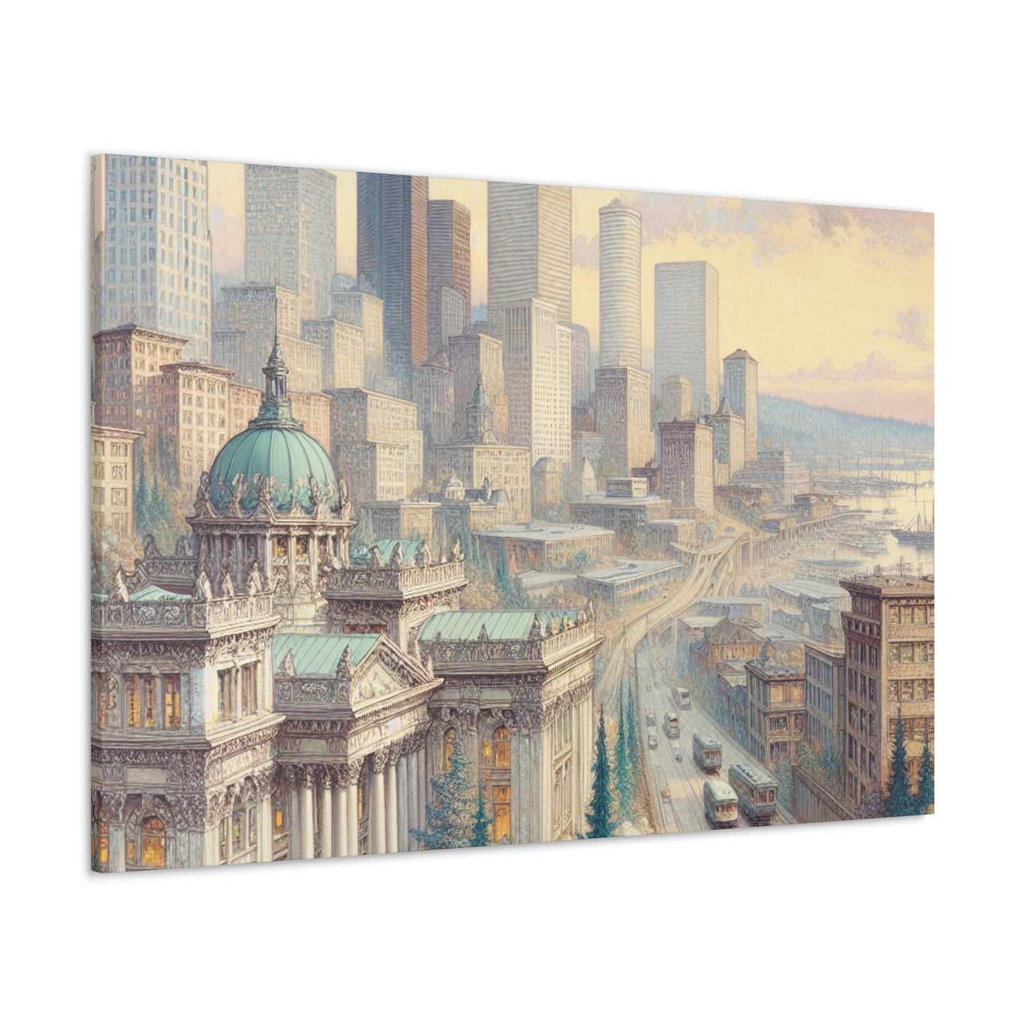 "Enchanting Seattle Symphony" - Canvas