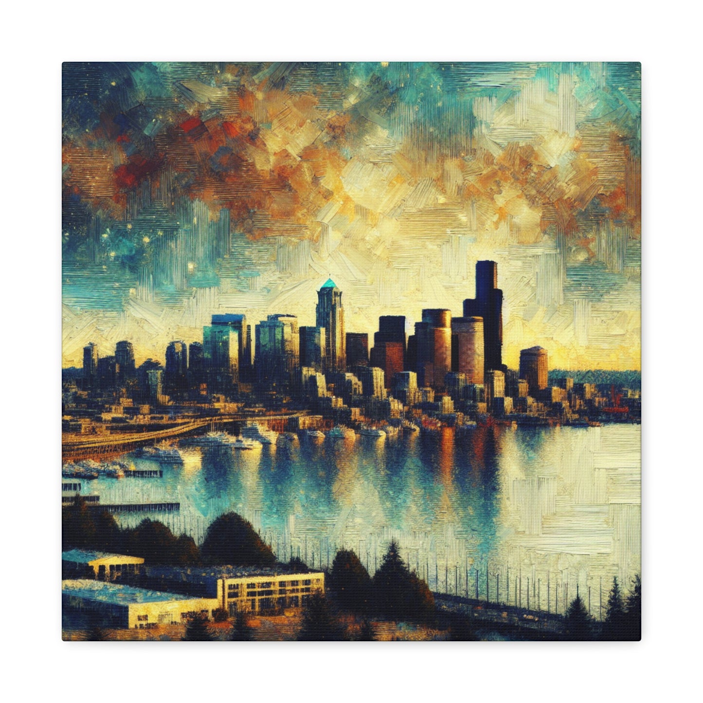 Emerald City Canvas - Canvas