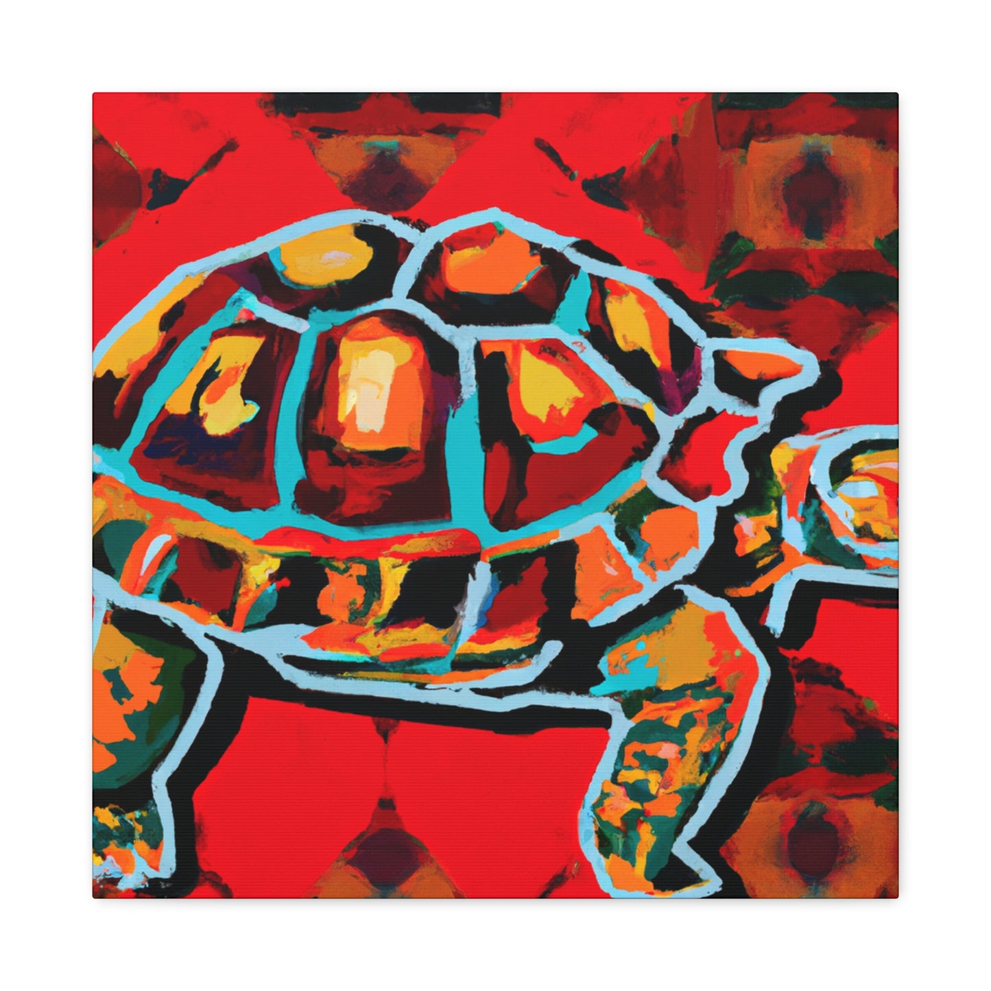 Russian Tortoise Splendor - Canvas