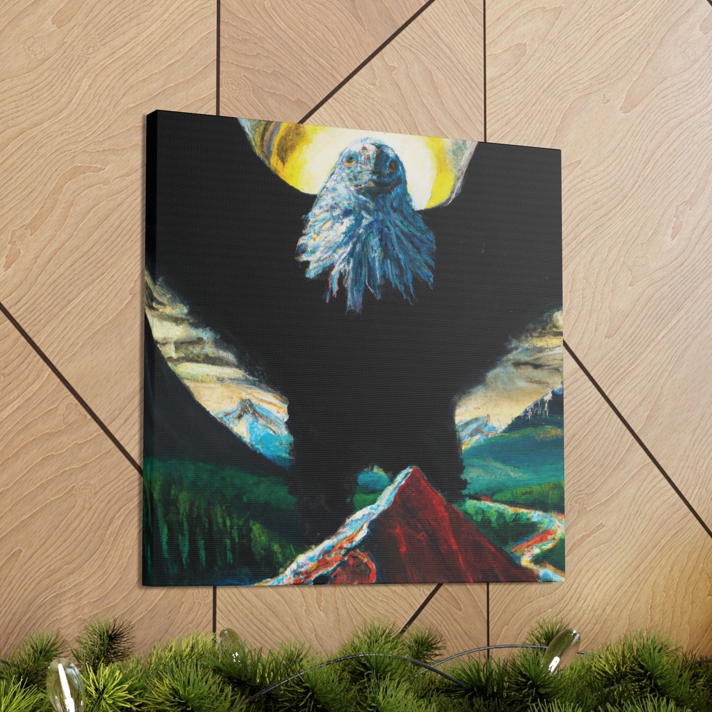 "The Majestic Bald Eagle" - Canvas