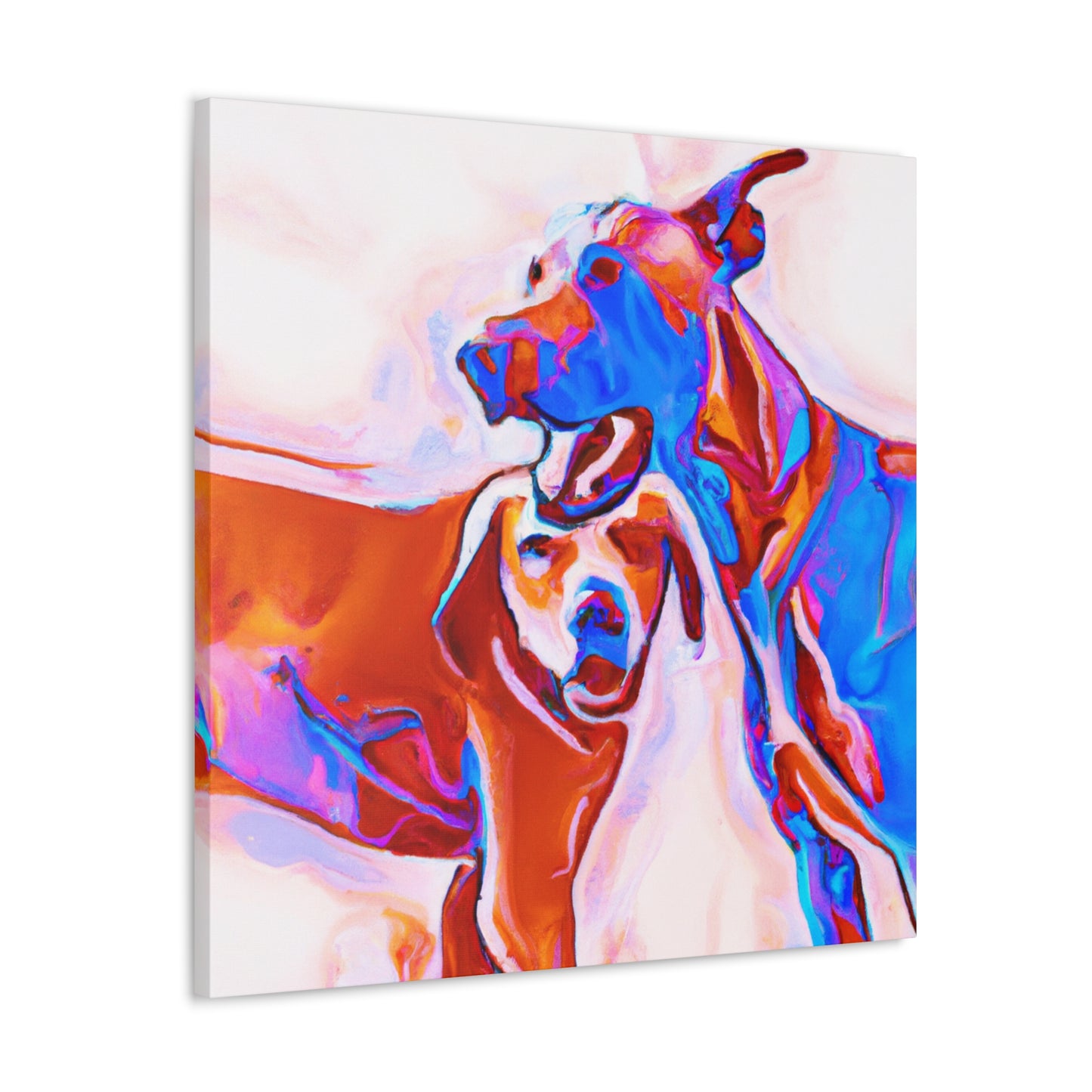 Ridgeback in Expressionism - Canvas