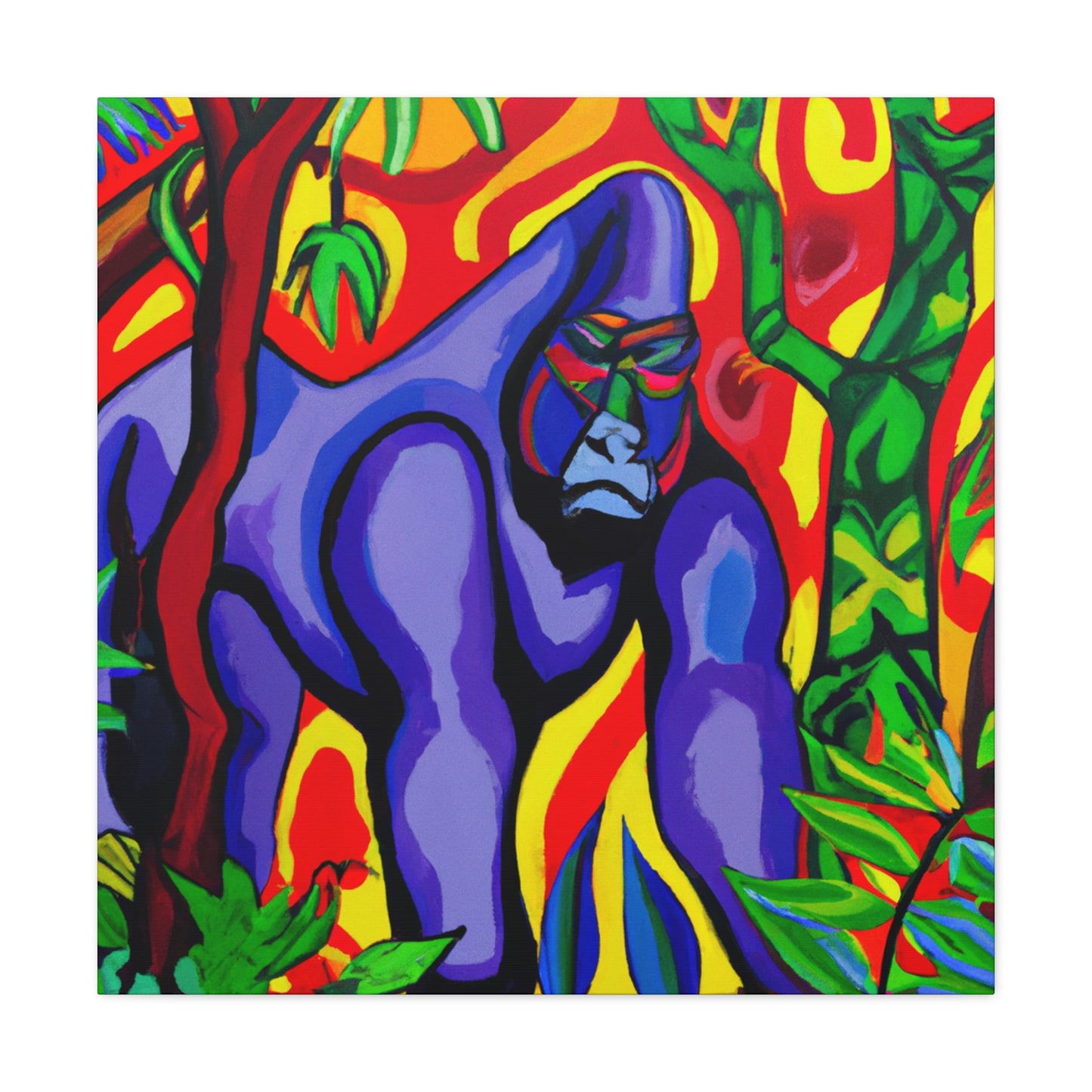 Gorilla of the Jazz Age - Canvas