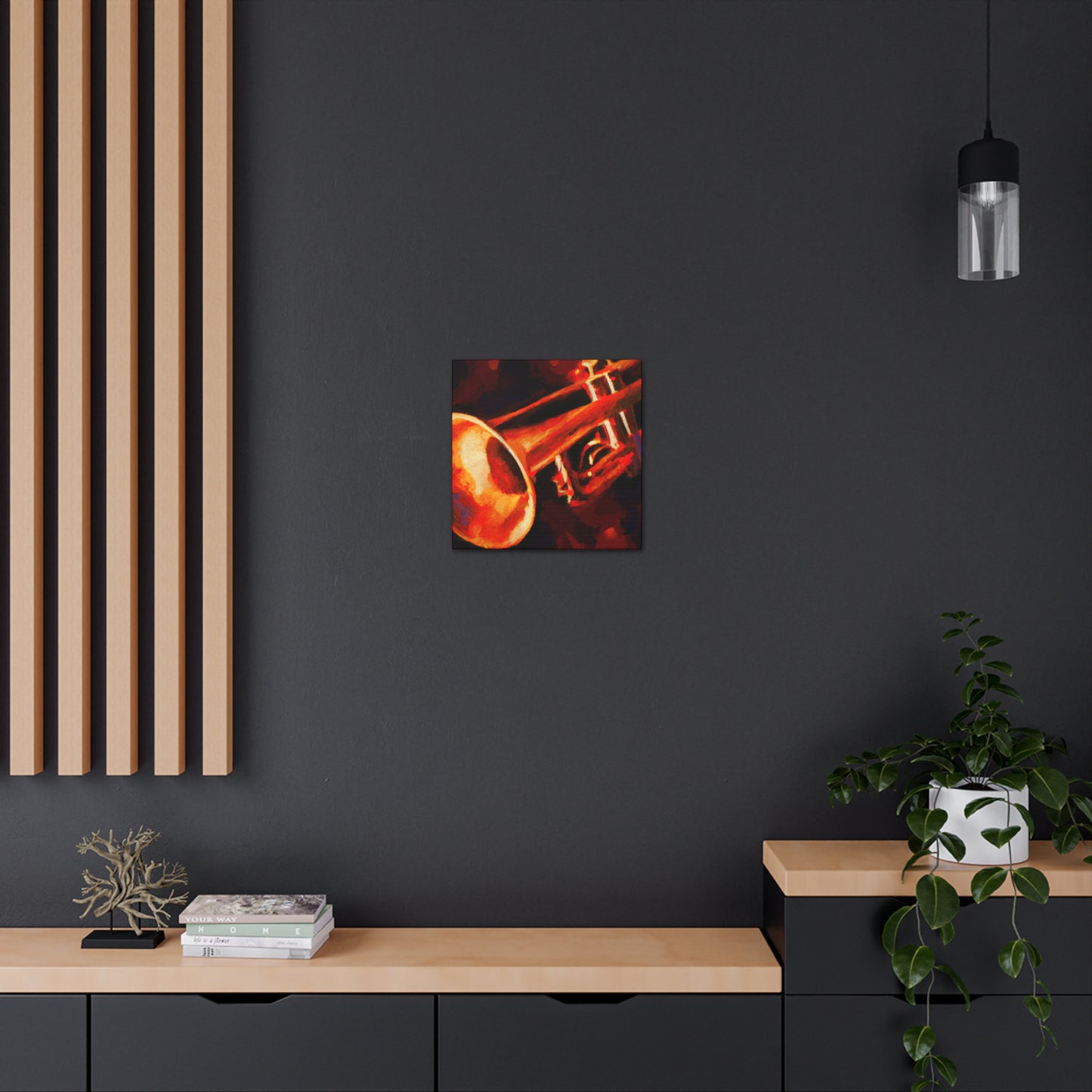 "Trumpet of Triumphant Joy" - Canvas