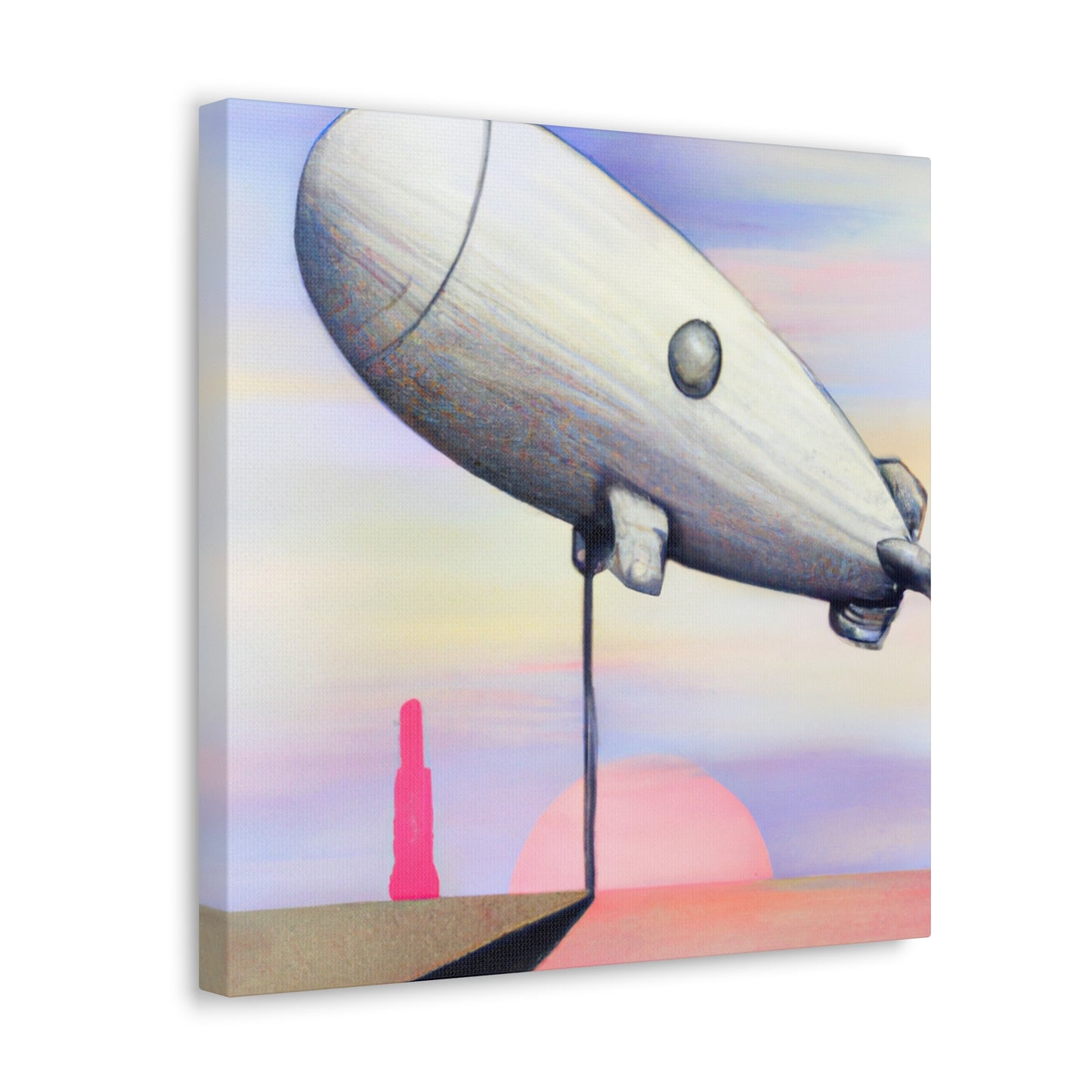 "Ascending Blimp Dreaming" - Canvas