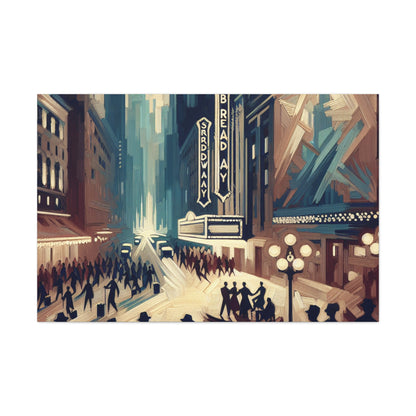 Showtime on Broadway - Canvas