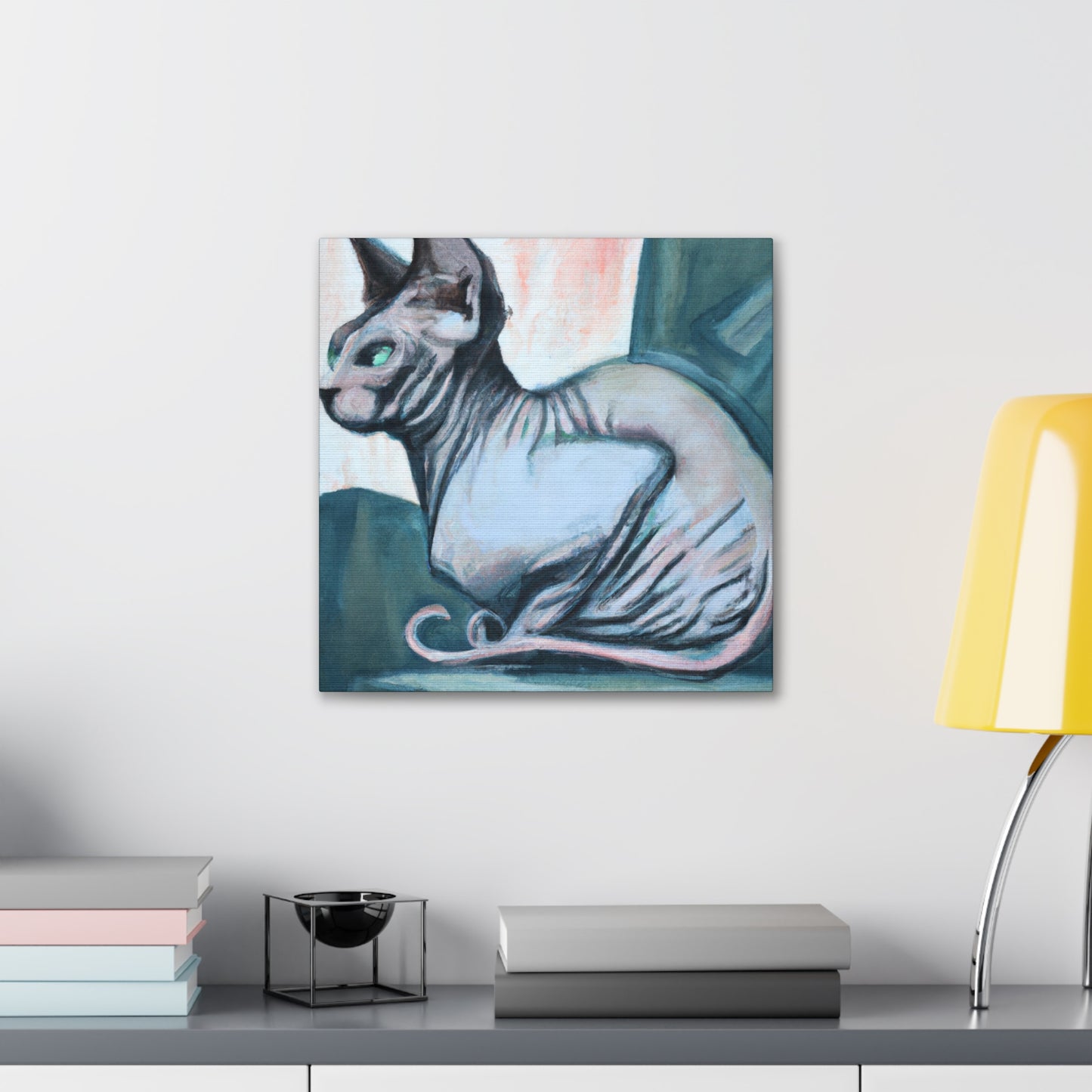 Mysterious Sphynx Art - Canvas