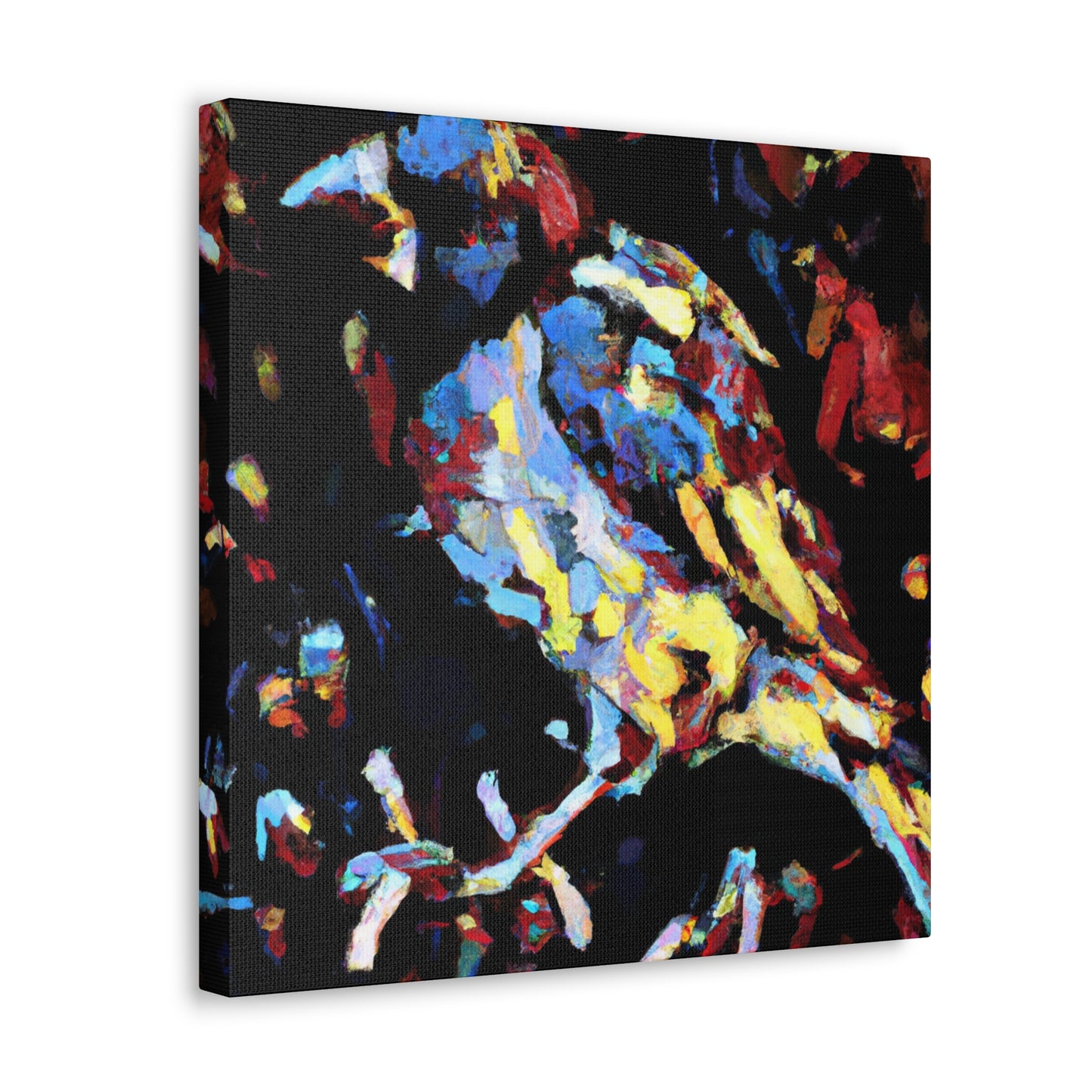 "House Finch Abstraction" - Canvas