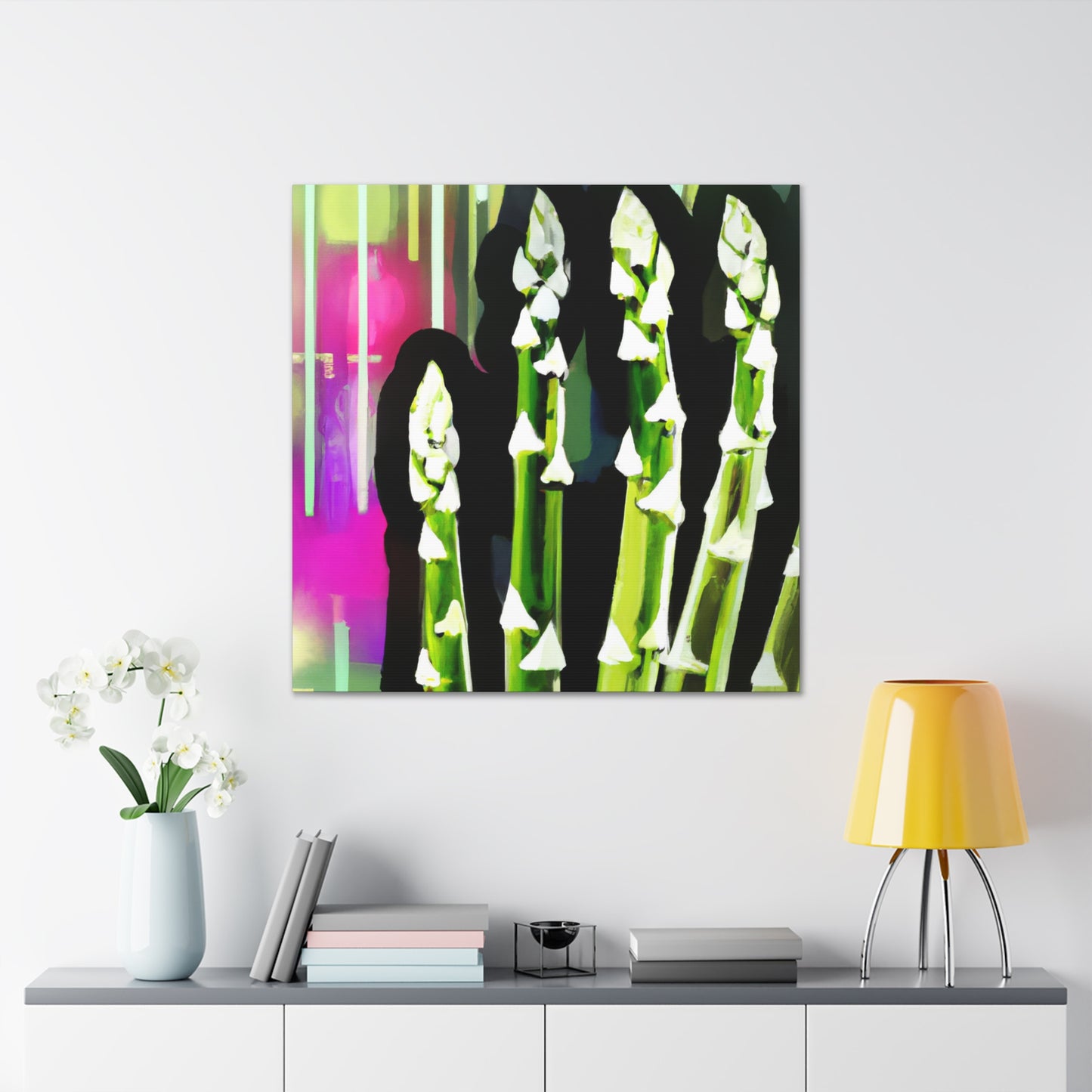 "Asparagus Grandeur Garden" - Canvas