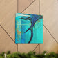 "Sailfish in Art Deco" - Canvas