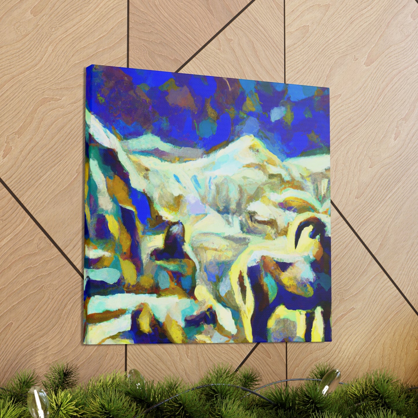 Mountain Goat Liberation - Canvas