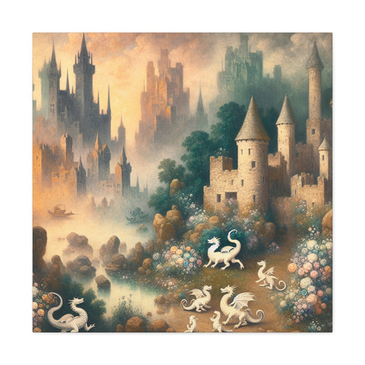 Dragon's Renaissance Revelry - Canvas