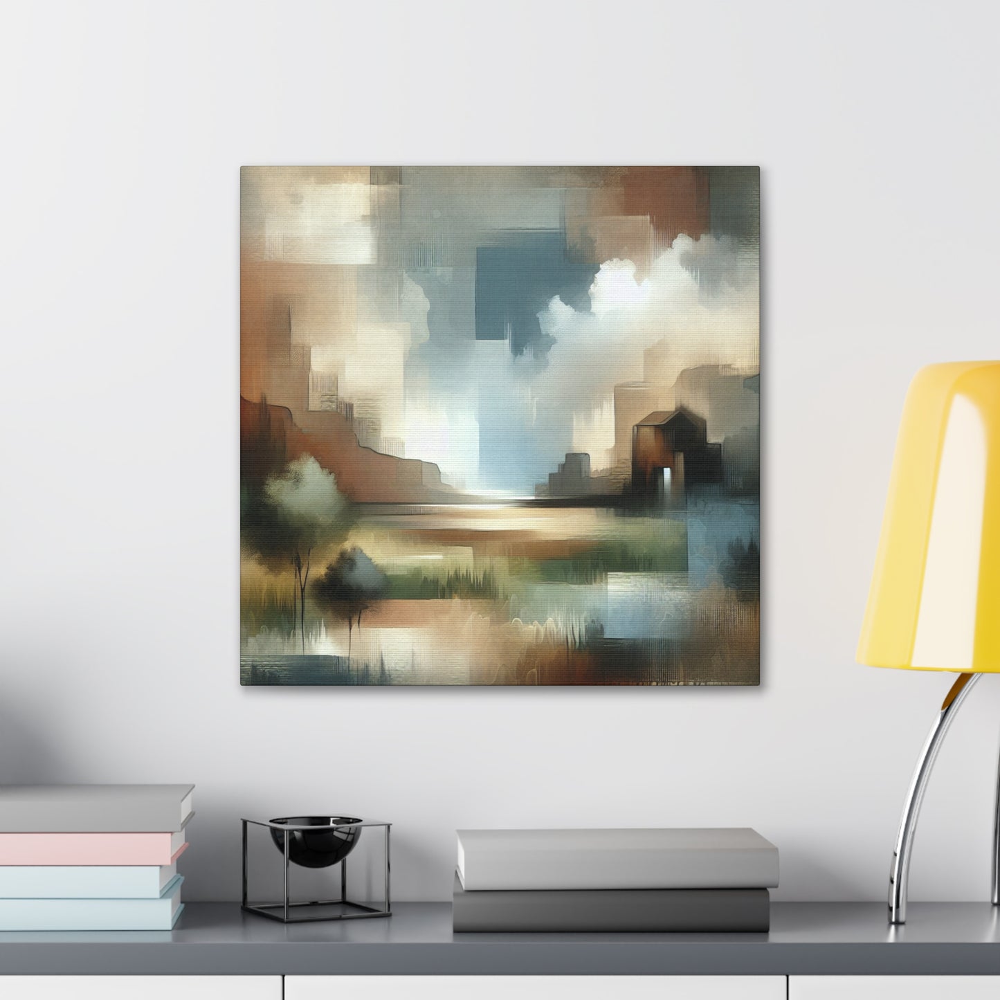 Vibrant Midnight Gathering - Canvas