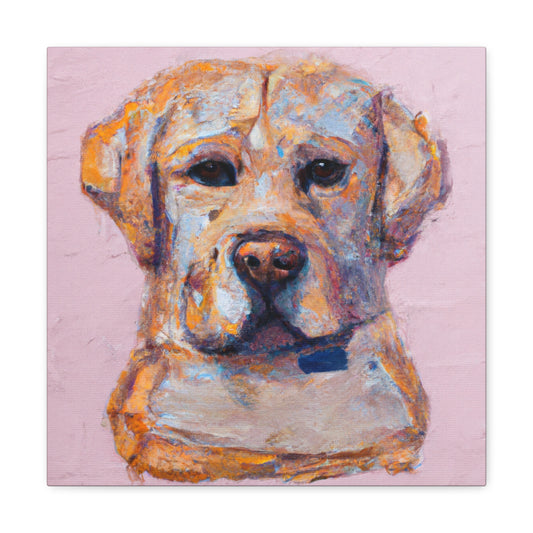 "Labrador: A Reflection" - Canvas