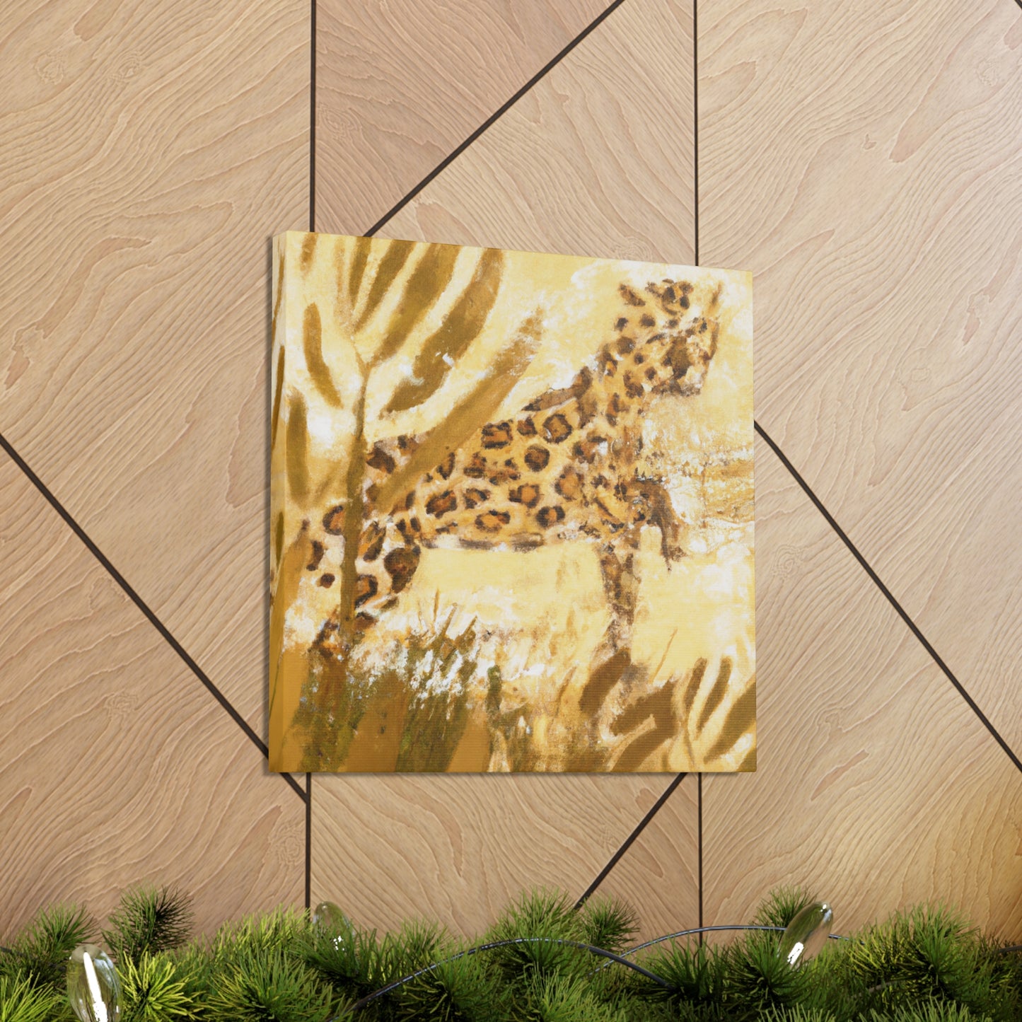 Leopard In Expressionism - Canvas