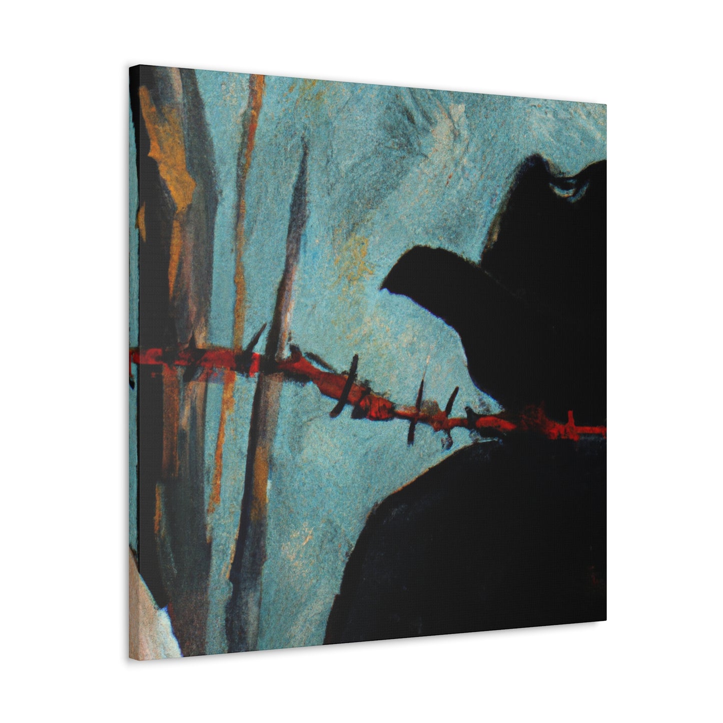 Barbed Wire Dreamscape - Canvas