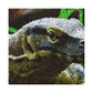 Komodo Dragon Reflection - Canvas