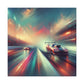 Speedscape Surreal Drift - Canvas