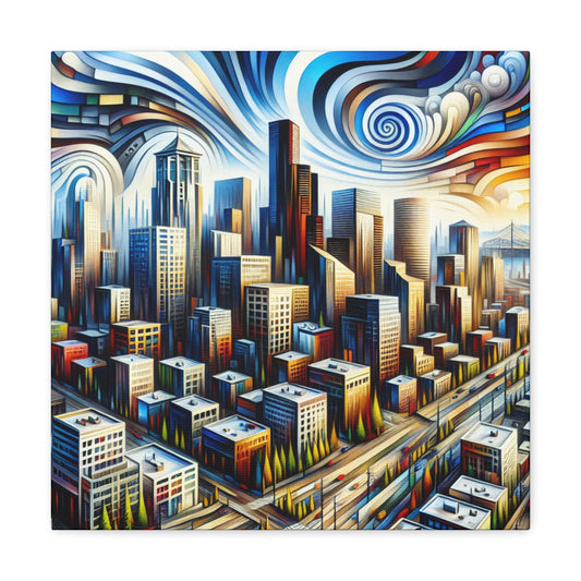 Emerald City Reverie - Canvas