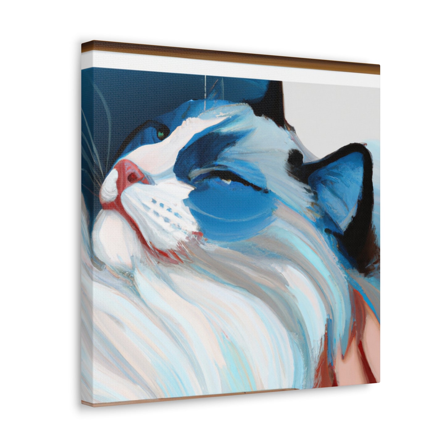 Ragdoll in Bloom. - Canvas