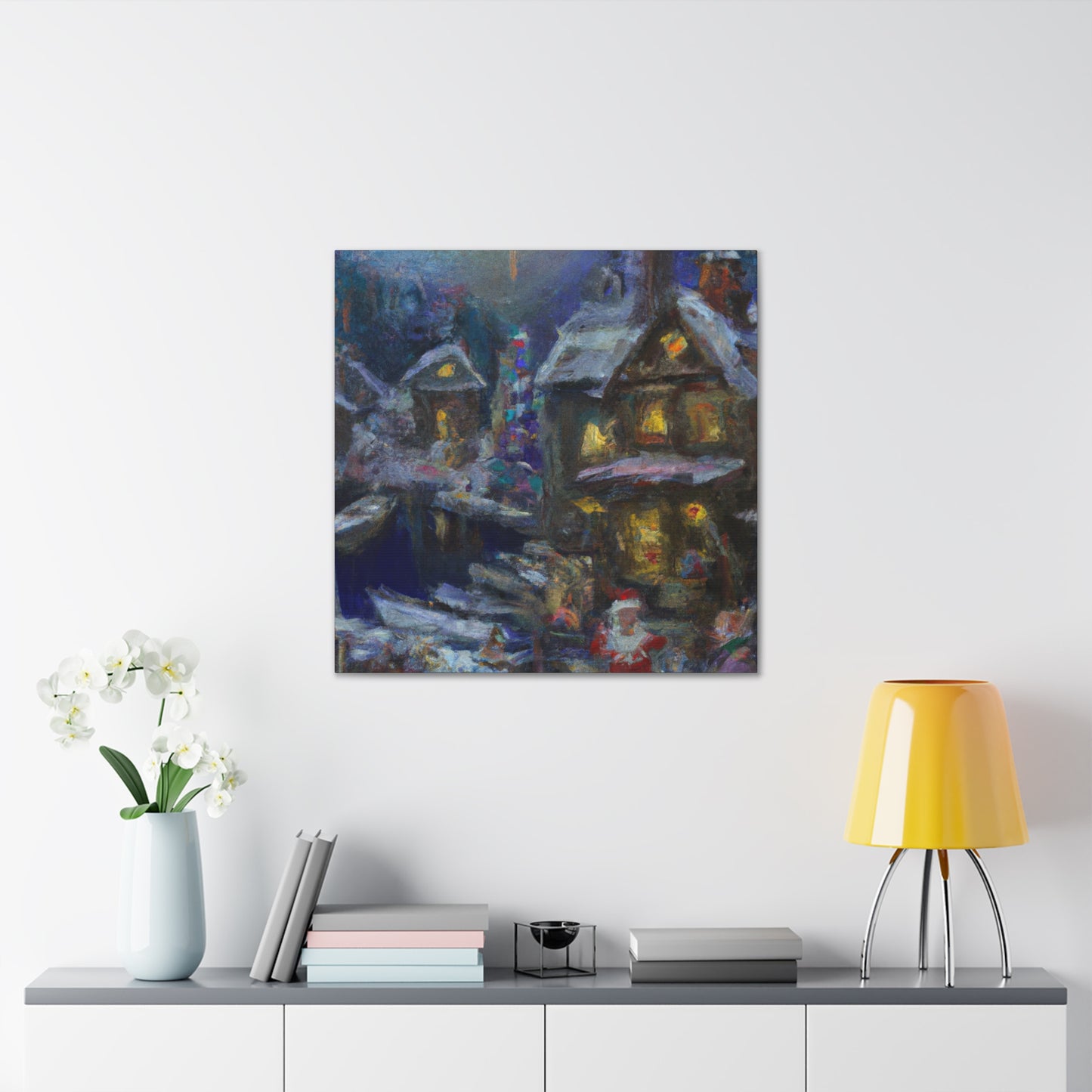 Santa's Workshop Wonderland - Canvas