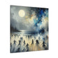 Luminescent Nocturnal Celebration - Canvas