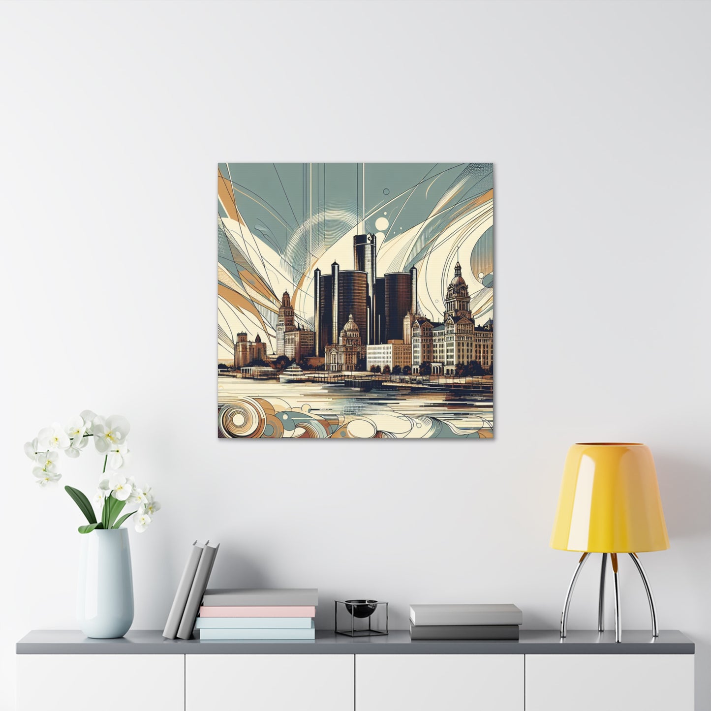 Motor City Symphony. - Canvas