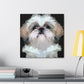 "Proud Shih Tzu Portrait" - Canvas