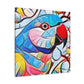 Lovebirds in Harmony - Canvas