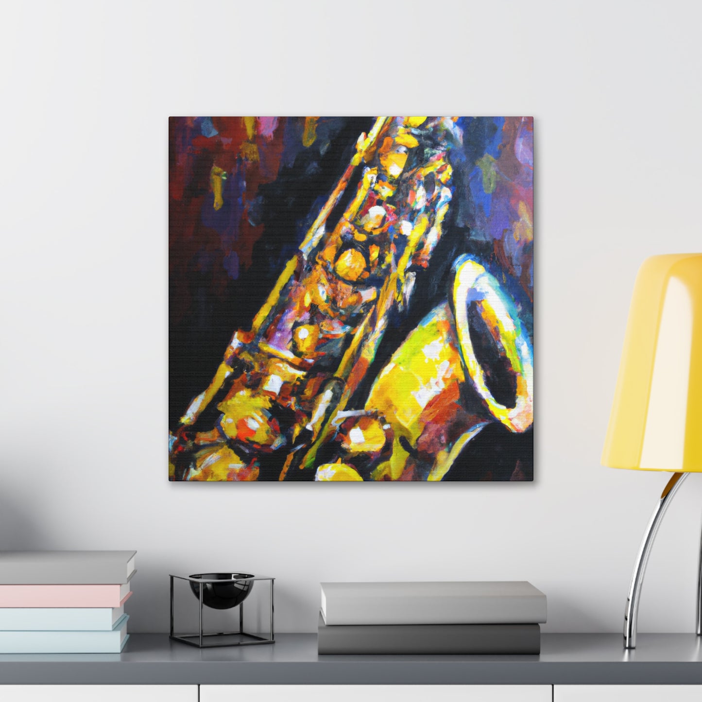 Saxophone Melody Impression - Canvas