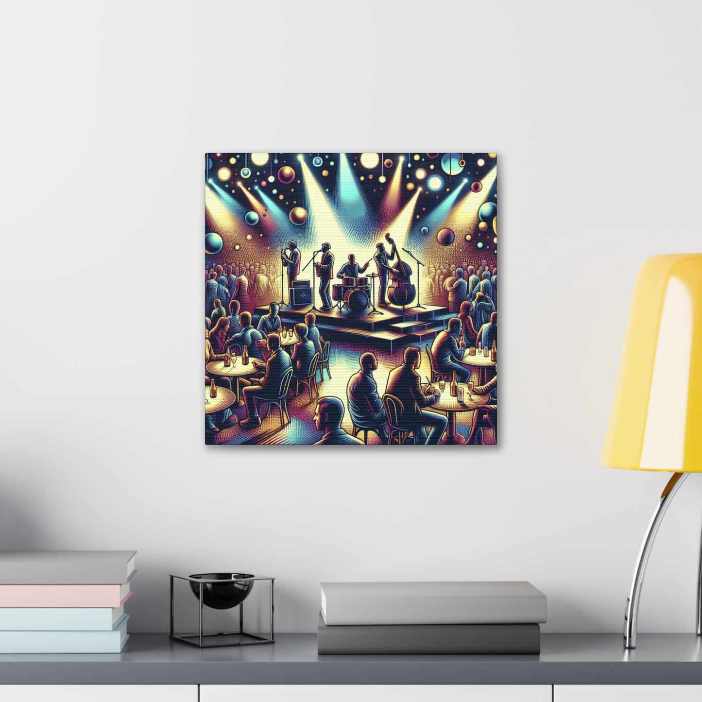 "Melodic Jazz Harmony" - Canvas