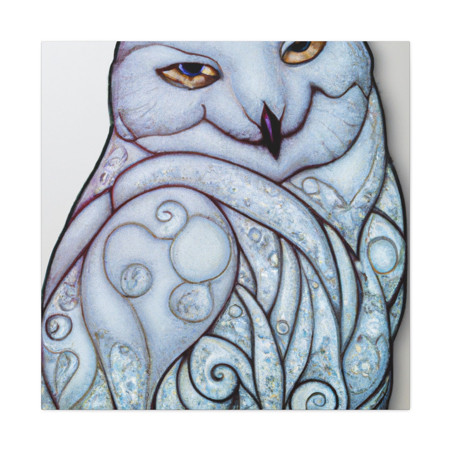 "Snowy Owl's Majesty" - Canvas