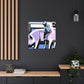 Pig in Art Deco - Canvas