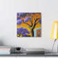 "Purple Jacaranda Bloom" - Canvas