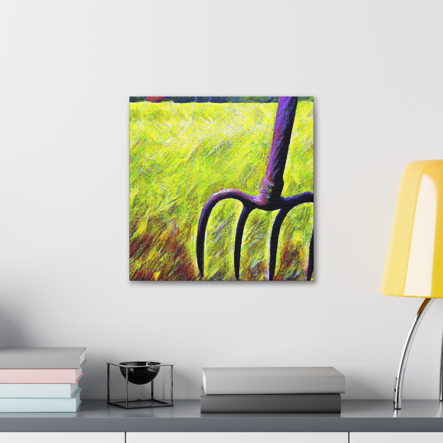 Pitchfork in Impressionism - Canvas