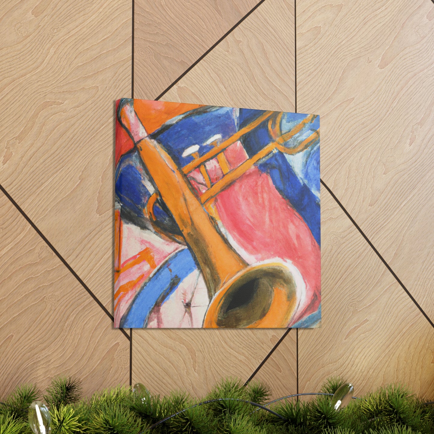 The Trombone Sonata - Canvas