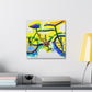 Bicycle in Abstraction - Canvas