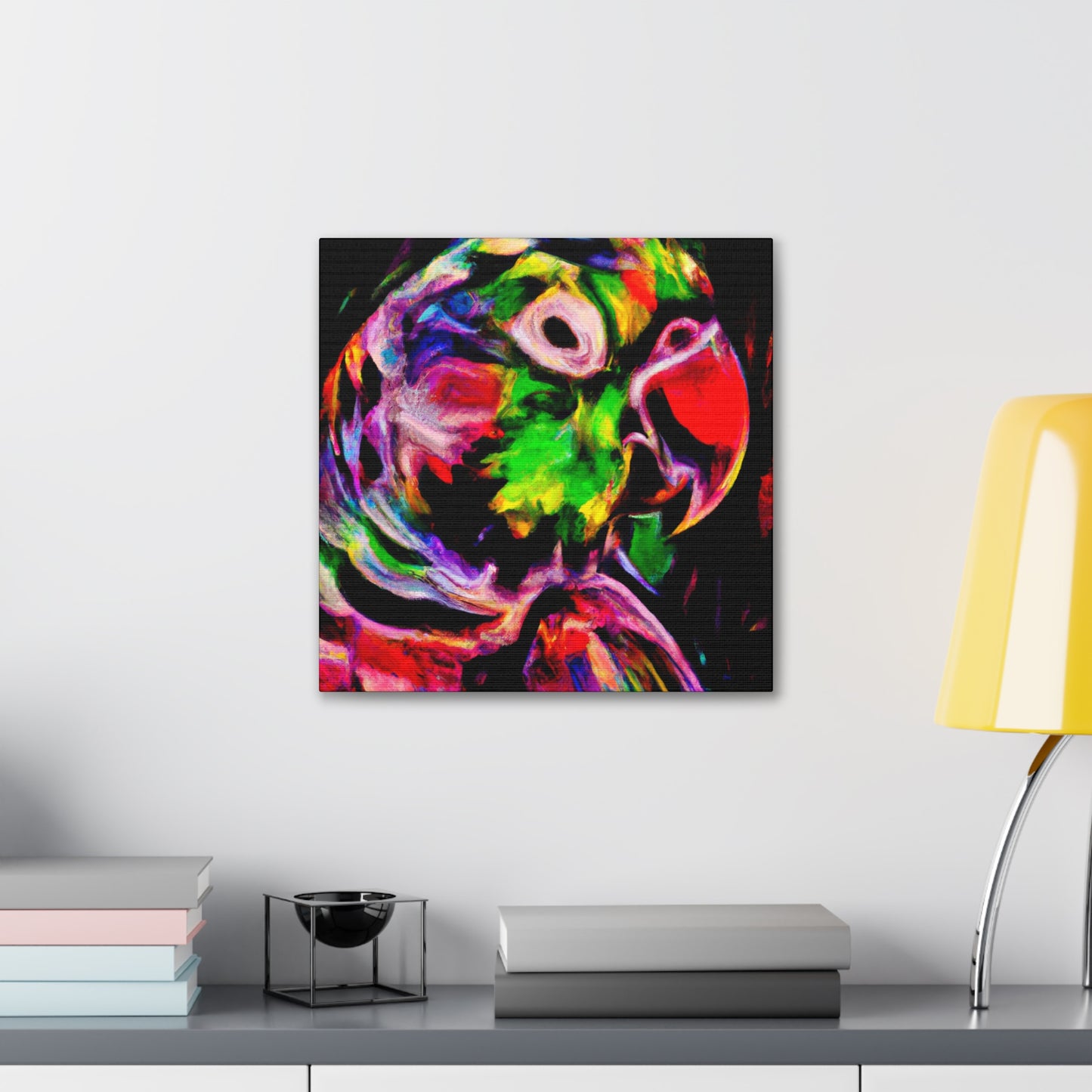 Bright Conure Delight - Canvas