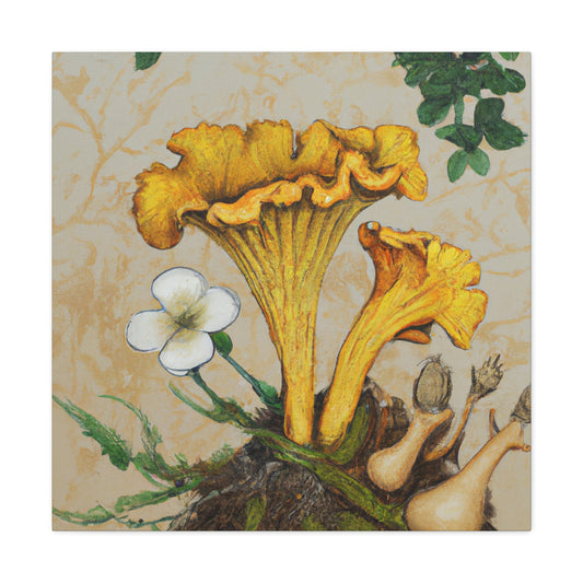 Chanterelle's Renaissance Dance - Canvas