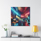 "Opulent Urban Elegance" - Canvas